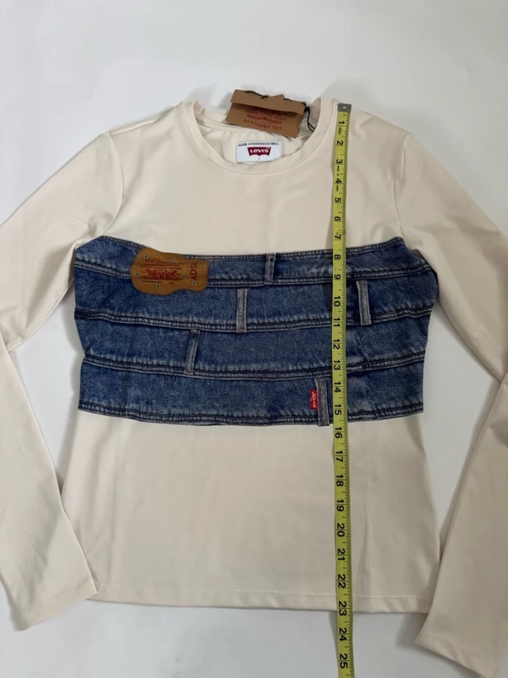 New Levis X ADSB Andersson Bell Second Skin Top Long Sleeve Shirt - Picture 8 of 9